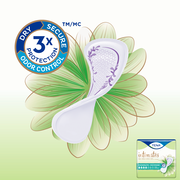 TENA Serenity Moderate Thin Pads Long 1 Pack - 32 Count